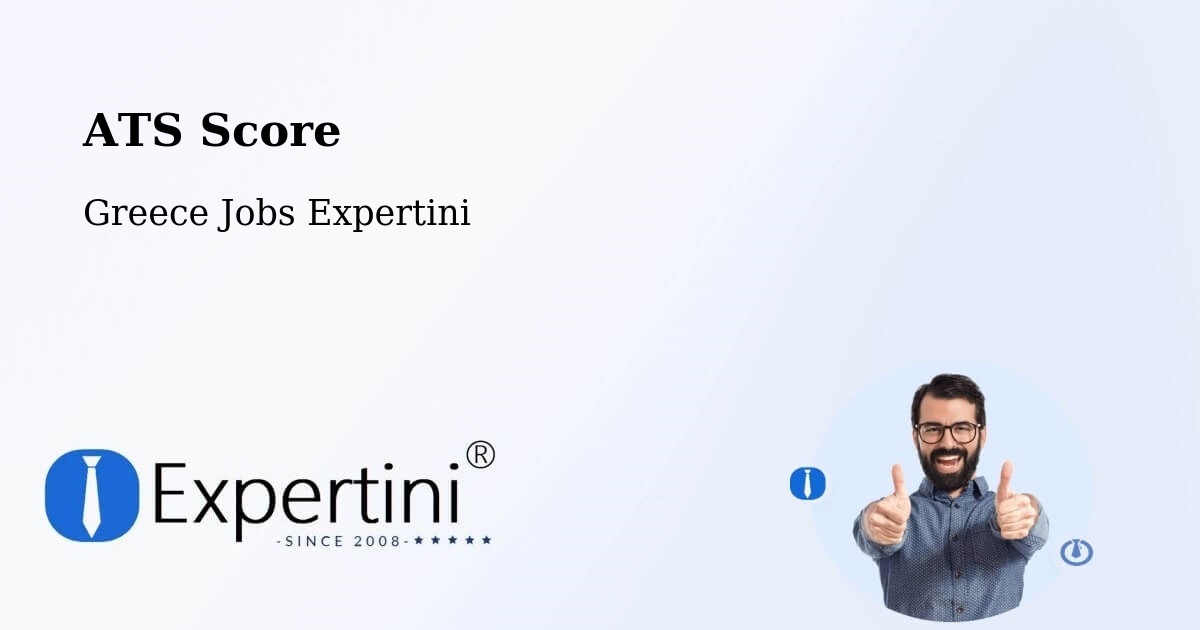 Resume ATS Score & Job Description Match Tool – Rizári - Greece Jobs Expertini
